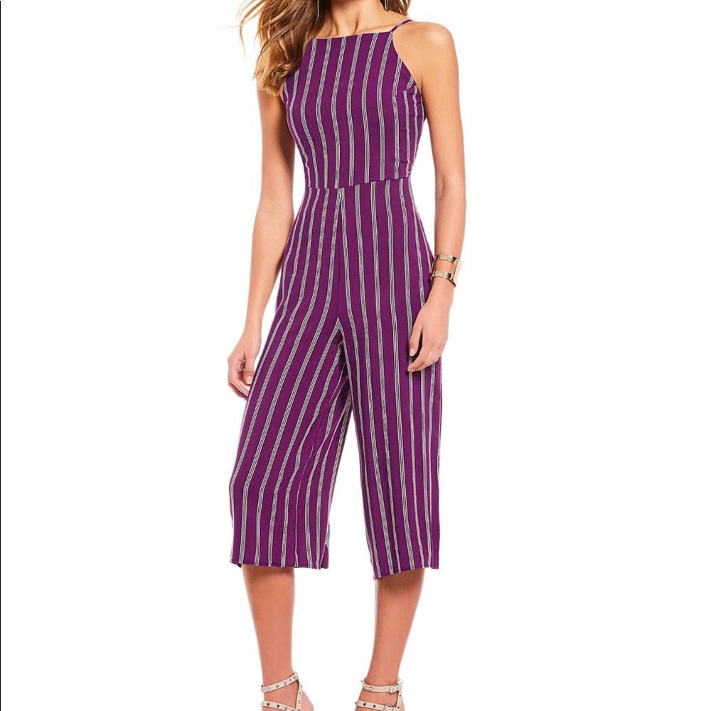 GB fan fav stripe jumpsuit